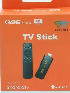 Смарт ТВ-приставка TV Stick 4К Q96 с Android TV