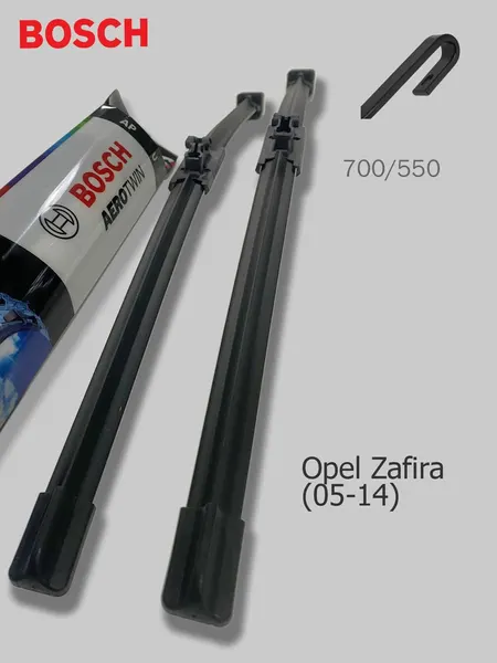 700 550мм. Дворники Щетки стеклоочистителя для Opel Zafira Опель Зафира (05-14)