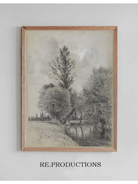 Re.productions Постер Weiden an der Sempt bei - Gustav Kampmann