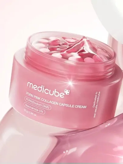 Укрепляющий капсульный крем для лица Medicube PDRN и пептиды