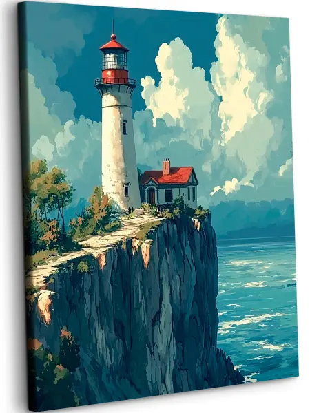 Art on Canvas Морской пейзаж Картина по номерам 40х50 см