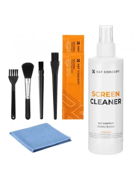 K&F CONCEPT Набор для чистки Screen Cleaning Kit 4 Brushes