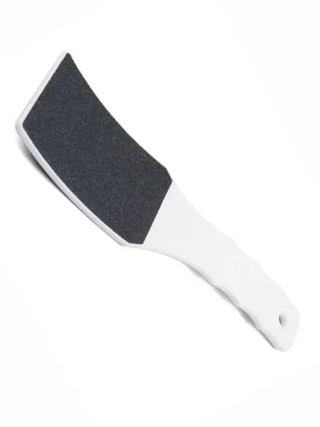ZINGER Тёрка педикюрная zo-RA-70 White, наждачная 2-х стор