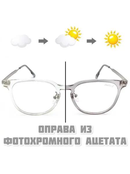 Smakhtin'S eyewear & accessories Оправа из фотохромного ацетата Smakhtin'S