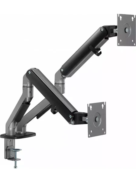 Ultramounts Кронштейн для мониторов UM735BL черный серый 17"-27"