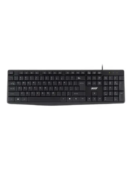 Acer Клавиатура ZL.KBDEE.00B проводная Мембранная, Для ПК