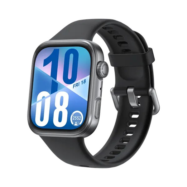 Смарт-часы HUAWEI Watch FIT 4 (2025), ремешок из фторэластомера, черный (55020FAP)
