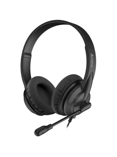 Гарнитура проводная A4tech HU-10 (HU-10 USB BLACK)