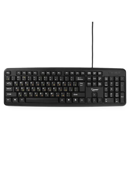 GEMBIRD Клавиатура KB-8320UXL-BL Black