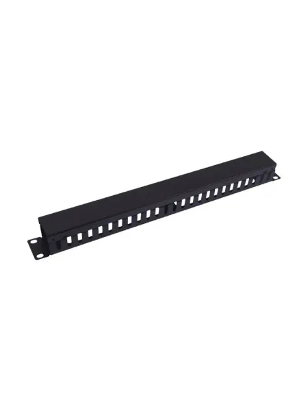 5Bites Органайзер CM-104B 19" 1U гребенка черный