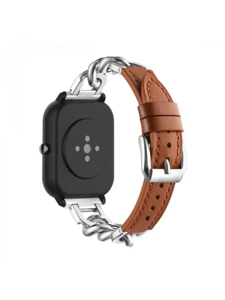MyPads Кожаный ремешок для Xiaomi Amazfit Bip U Bip U Pro Bi