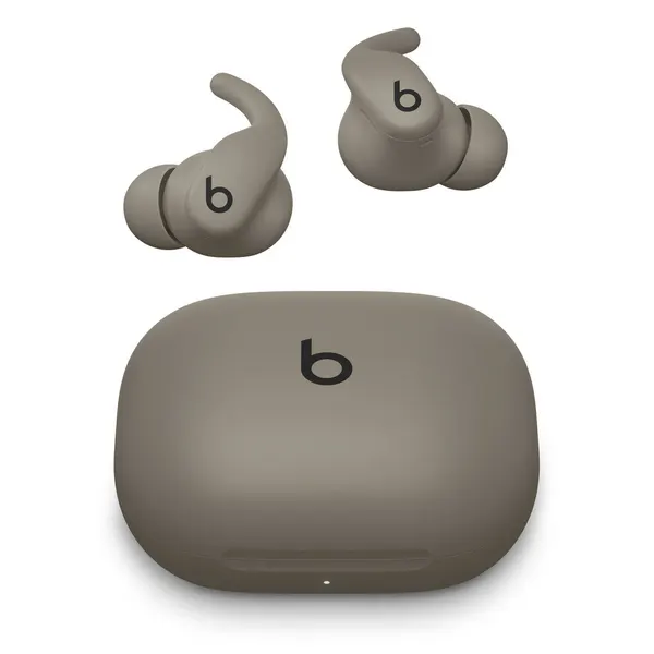 Наушники Beats Powerbeats Fit, беспроводные, с шумоподавлением, серые (ME2K4)