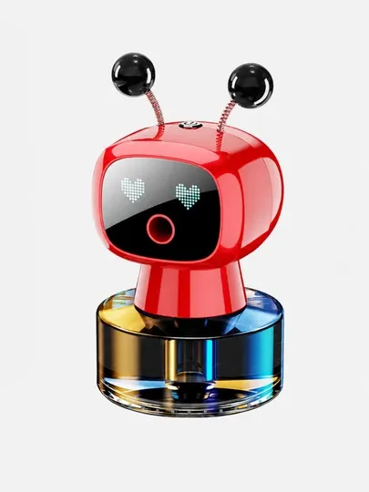 Автомобильный ароматизатор Robot Gu Long, умный освежитель воздуха, спрей, 4 режима