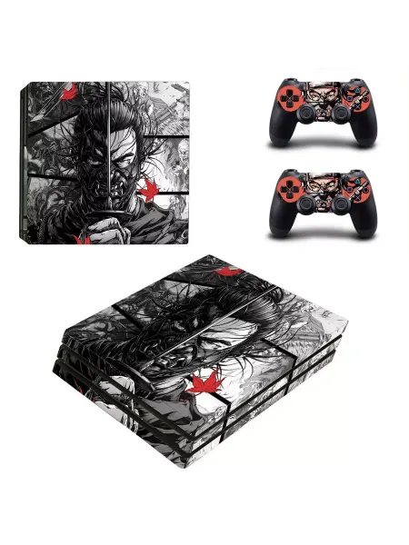 Наклейка защитная для игровой приставки PlayStation 4 PRO