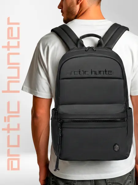 Arctic HunterРюкзак мужской городской Arctic Hunter B00536 спортивный, 21 л, ноутбук 15, ручная кладь, женский для путешествий