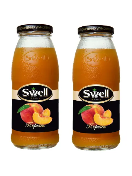 Swell Нектар персиковый для детского питания, 0,25 л, 2 шт