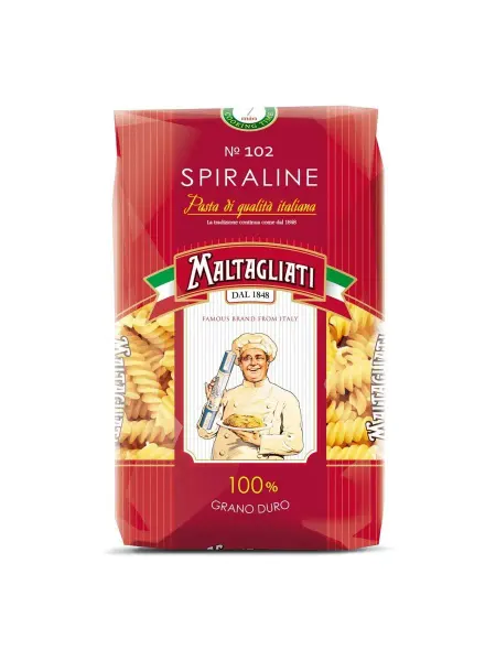 Maltagliati Макаронные изделия 102 Спираль Лигурийская 450г