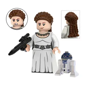 Фигурка Star Wars Принцесса Лея Органа по 4 эпизоду // Звездные Войны / Минифигурка Совместимая с конструкторами