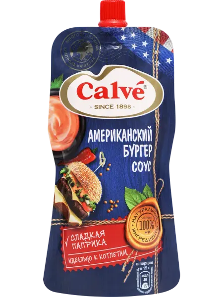 Соус CALVE Американский Бургер Соус, 230г