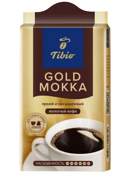 TIBIO Кофе молотый Gold Mokka 250 г