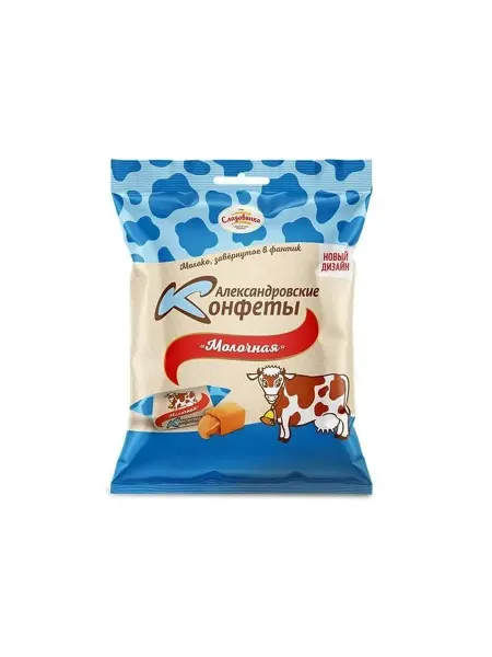 Сладовянка Конфеты Александровская Коровка молочная, 250 г