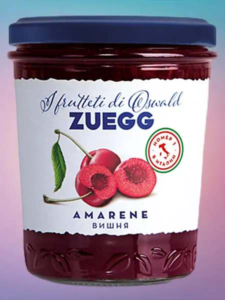 Zuegg Вишня джем конфитюр экстра 320г