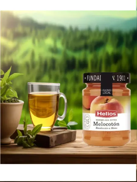 Helios Конфитюр Хелиос Extra, персик, 340 г
