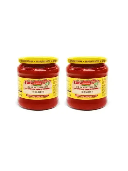 Green Ray Томат паста Ящик астраханских 490г (2 шт)