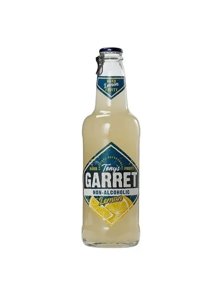 Пивной напиток безалкогольный Tony's Garret Hard Lemon светл