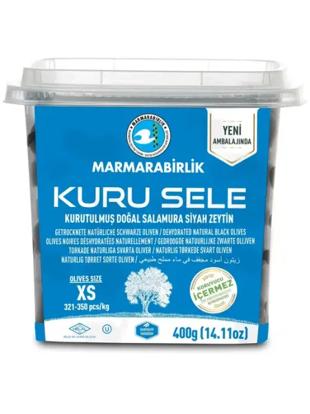 ORGANIC LINE Маслины вяленые с косточкой Куру Селе XS 400гр