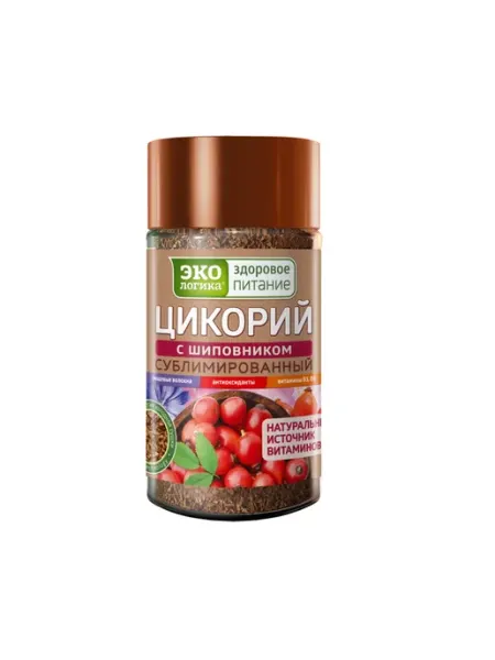 ЭкоЛогика Цикорий с Шиповником растворимый, сублимированный, 85 гр