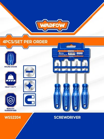 Набор из 4 отверток Wadfow WSS2204