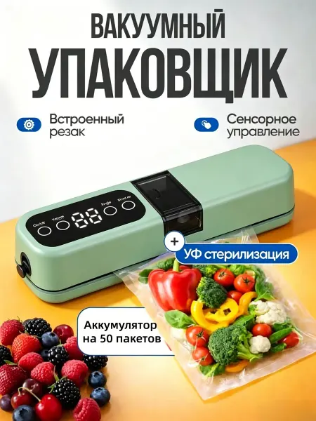 Xiaomi Запайщик пакетов электрический для дома