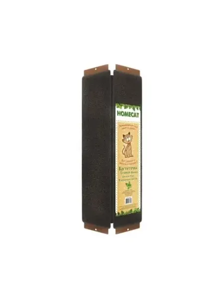 Homecat Когтеточка для кошки настенная угловая 58х21 см