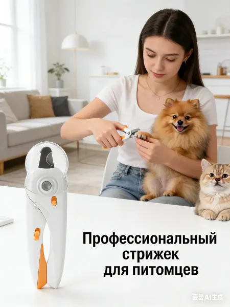 Petss Shop Когтерезка для собак и кошек с ограничителем и пилочкой