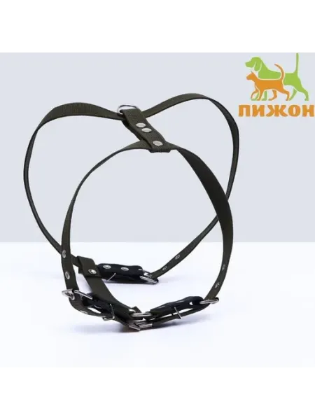 Практичная прогулочная брезентовая шлейка для собак