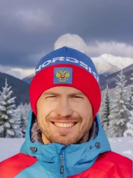 NORDSKI Спортивная шапка лыжная и для бега Fan RUS