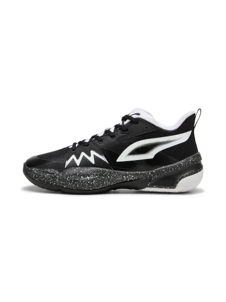 Puma Летние баскетбольные кроссовки дышащие с кожаными вставками