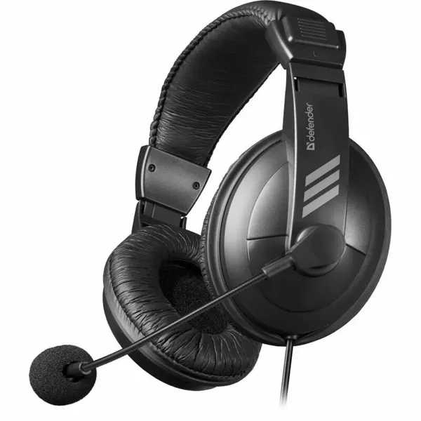 Гарнитура Defender "Gryphon", 750U, USB, черная, кабель 1,8 м (63752)