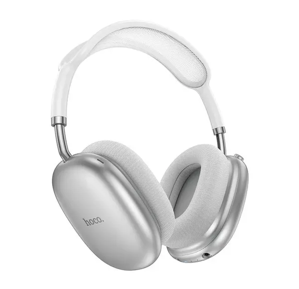 Наушники HOCO W55 Plus полноразмерные, беспроводные, Bluetooth 5.4, серебристый