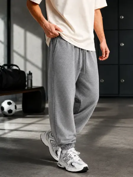 JOGGBERRY Спортивные штаны без начеса весна темно-серый