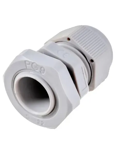 Сальник PG9 диаметр проводника 4-8 мм IP54 4 шт