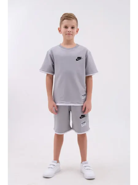 M3_FASHION Спортивный костюм с шортами для мальчика