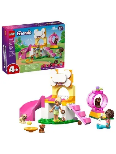 Конструктор LEGO FRIENDS Площадка для щенков, 66 Деталей, возраст 4+, 42665