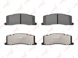 LYNXAUTO Колодки тормозные диск.задн.BD-7578 TOYOTA Previa I R1 90-00
