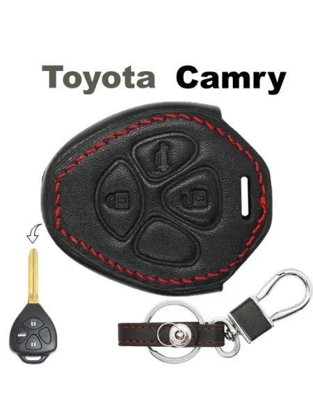 Кожаный чехол для автомобильного ключа Toyota Camry