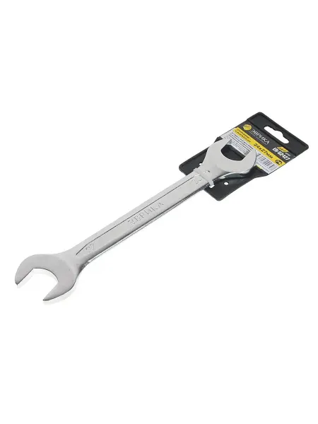 ЭВРИКА Ключ рожковый 24х27мм CrV Pro