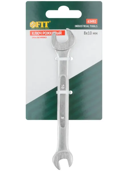 FIT FINCH INDUSTRIAL TOOLS Ключ рожковый усиленный "Модерн" 8х10 мм