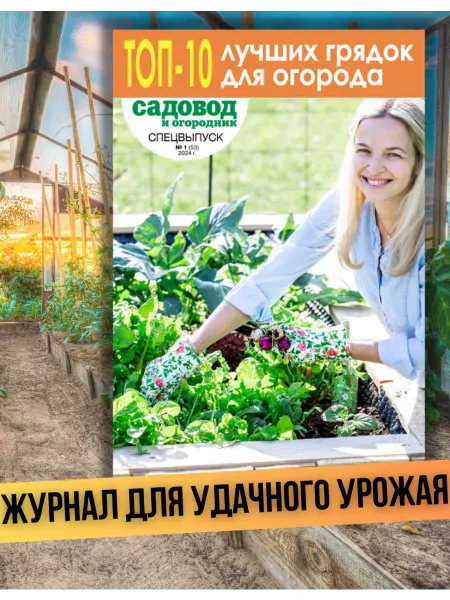 Садовод и огородник журнал ТОП-10 лучших грядок для огорода №1 24