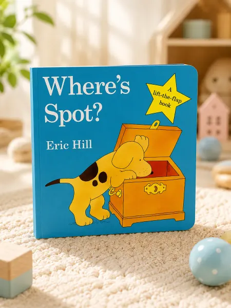 Where`s spot? Lift-The-Flap Книга на английском
